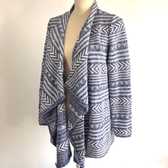 LUCKY Brand Aztec Style cardigan sweater - Picture 2 of 5